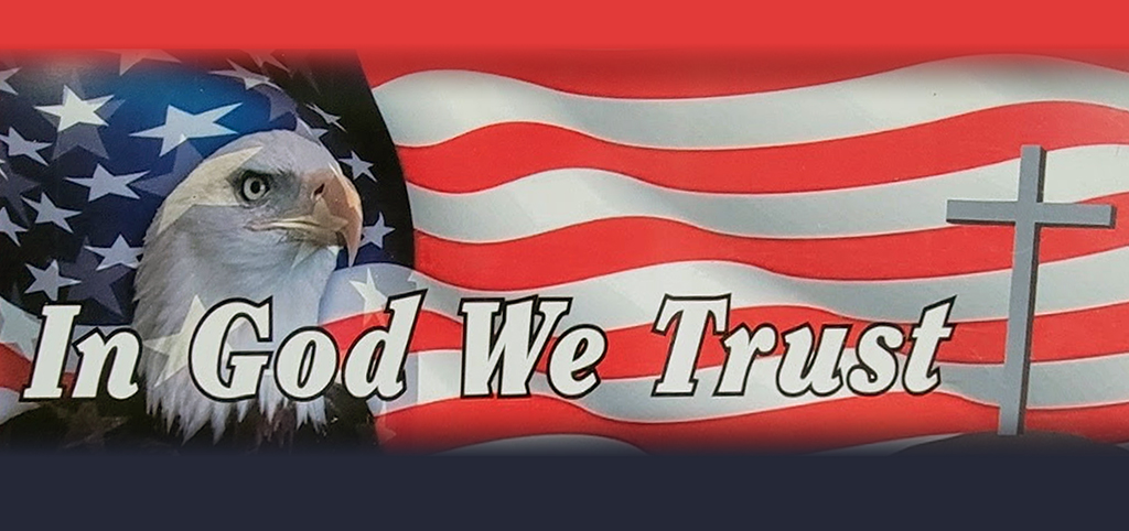 Flag In God We Trust PROOF